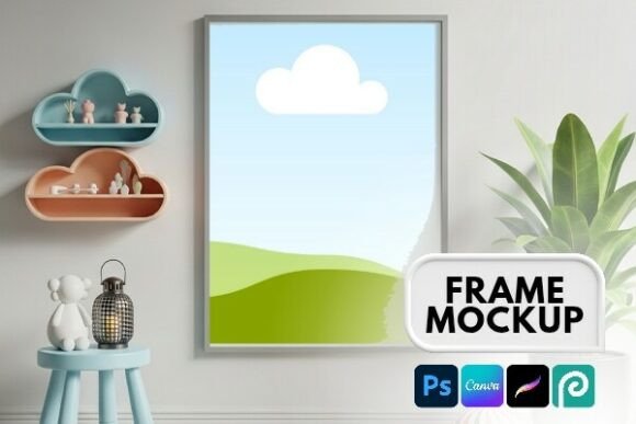 Download Canva &amp; PSD Frame Mockup Poster - Frame mockup Collection