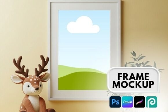 Download Canva &amp; PSD Frame Mockup Poster - Frame mockup Collection