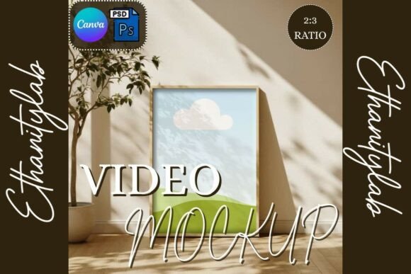Download Video Frame Mockup | Canva &amp; PSD - Frame mockup Collection