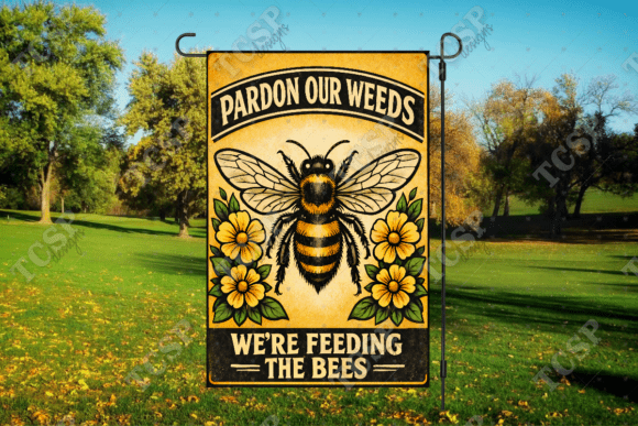Download Pardon Our Weeds Garden Flag - Premium Resources